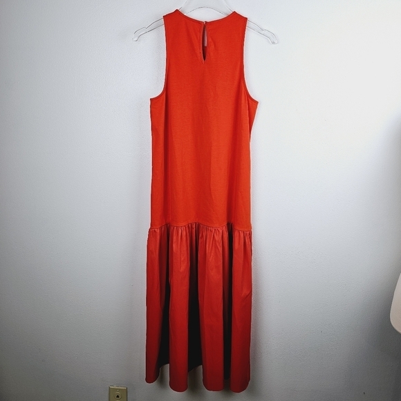 Anthropologie Maeve Sleeveless Flounce Dress - Picture 3 of 10